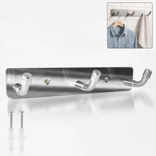 Stainless Steel Wall Mounted Coat 3 Hook Rack (14x3 / 1 Pc) - Justgrabit Inc.