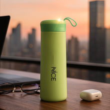 Leak - Proof Plastic Flask - (Green Color / 1 Pc / 400ML) - justgrabit.in | Just Grab It