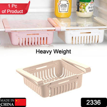 Expandable Adjustable Multipurpose Fridge Storage Basket ( 1 pcs ) - justgrabit.in | Just Grab It