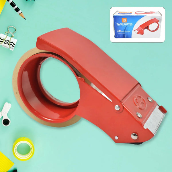 Metal Packing Tape Dispenser Cutter (60 MM / 1 Pc) - justgrabit.in | Just Grab It