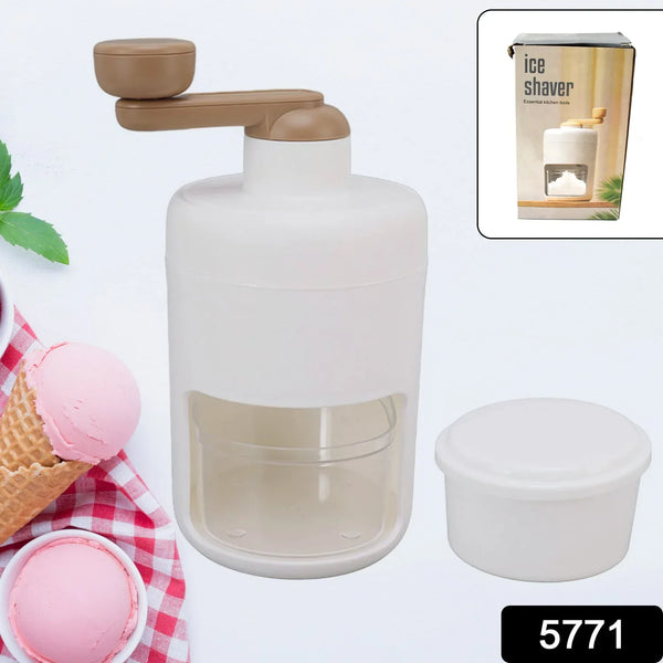 Portable Gola Maker and Ice Crusher | Manual Shaved Ice & Smoothie Machine - justgrabit.in | Just Grab It
