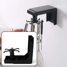Self Adhesive 360 Degree Rotating Cooking Utensils Holder (1 Pc) - justgrabit.in | Just Grab It