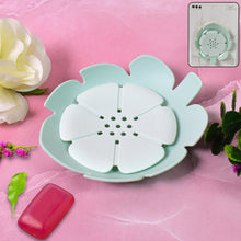 Plastic Flowers Soap Dish Bathroom Accessories Set Shower Gift ,Sabudani (1 Pc) - justgrabit.in | Just Grab It