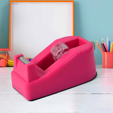 Plastic Tape Dispenser Cutter for Home Office use (1 pc) - justgrabit.in | Just Grab It