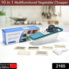 Multifunctional Vegetable Slicer Cutter Onion and Potato Slicer cutter with 6blades and 1 peeler - Justgrabit Inc.