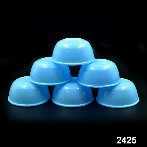 Small Plastic Bowl Set, Microwave Safe Unbreakable, Set of 6 - Justgrabit Inc.