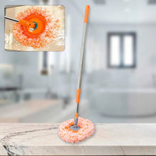 360° Rotatable Ceiling Dust Cleaning Mop Extendable Long Lightweight Handle Mop Heads Pad, Spin Scrubber for Ceiling Floor Bathroom Kitchen Tile - Justgrabit Inc.