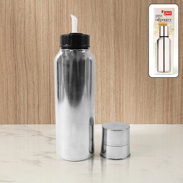Apex Pro Stainless Steel Oil Pourer – 750ml (1 Pc) - Justgrabit Inc.