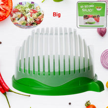 Plastic 60 Seconds Salad Cutter Salad Maker Salad Bow (1 Pc) - justgrabit.in | Just Grab It