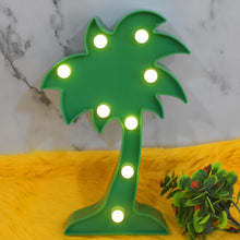 LED Night Light Coconut Tree Light Romantic Table Lamp (1 Pc / Battery Not Included) - justgrabit.in | Just Grab It