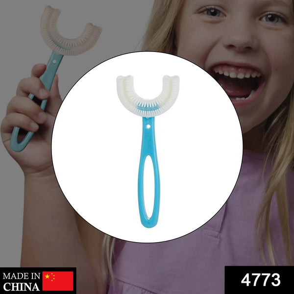 Kids U - Shaped Toothbrush - Easy Cleaning for Toddlers & Children - Justgrabit Inc.