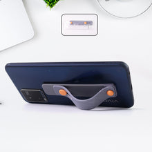 Dark Grey Phone Loop Finger Holder, Phone Grip Straps Silicone Phone Finger (1 Pc) - justgrabit.in | Just Grab It