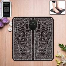 EMS Foot Massager, Electric Feet Massager, Deep Kneading Circulation Foot Booster for Feet and Legs Muscle Stimulator, Folding Portable Electric Massage Machine (Mix Design) - justgrabit.in | Just Grab It