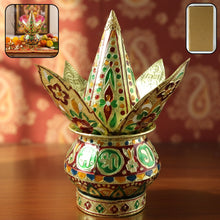 Traditional Decorative Pooja Kalash (1 Set) - justgrabit.in | Just Grab It
