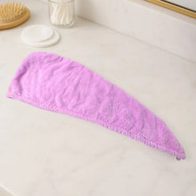 Quick Turban Hair - Drying Absorbent Microfiber Towel / Dry Shower Caps, Hair accessories (1 Pc / Mix Design) - Justgrabit Inc.