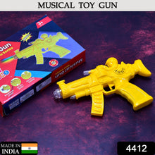 Concept Musical Transparent Glow Gear Gun With Rainbow Light ( 1 pcs ) - justgrabit.in | Just Grab It