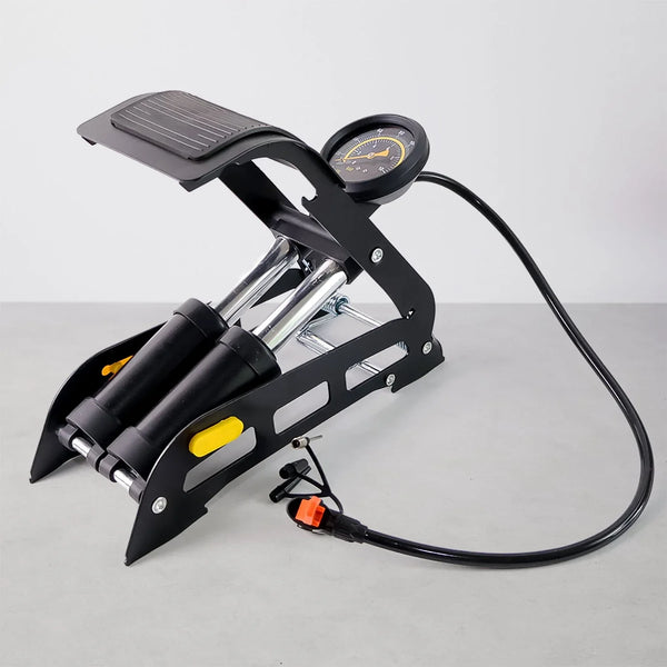 Portable High Pressure Foot Air Pump Compressor for Car and Bike - justgrabit.in | Just Grab It