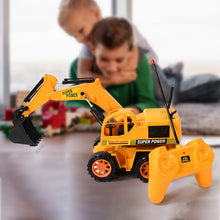Plastic JCB Construction Toy Remote Control JCB Toys for Kids Boys, Super Power Remote Control JCB Truck Construction Toy (1 Set) - Justgrabit Inc.