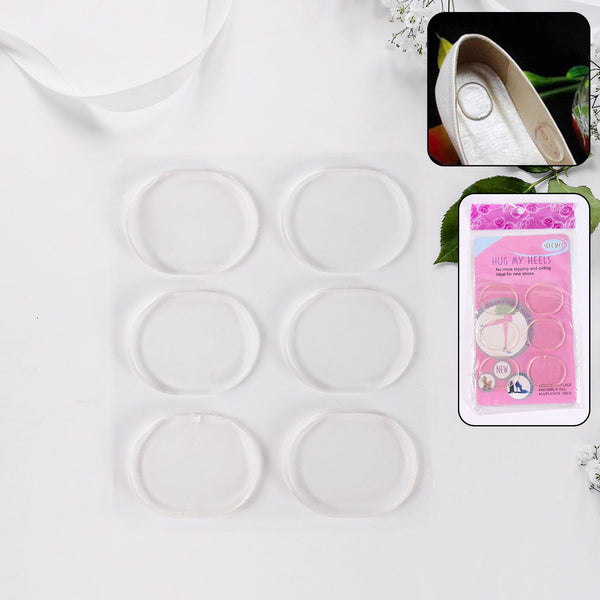Silicone Shoe Insoles Pads, Mat Silicone Heel Pads (1 Pair) - justgrabit.in | Just Grab It