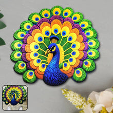 Peacock Design Anti - Slip Floor Mat - (1 Pc) - justgrabit.in | Just Grab It