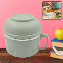 Vacuum Food Flask, Insulation Large Capacity Double Layer Structure Non Slip Labor Saving and Safe Stainless Steel Inner Tank Lunch Box/ Noodle Bowl for Camping Picnic for School Office Outdoor (1 Pc) - Justgrabit Inc.