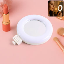 Rechargeable LED Selfie Ring Light for Mobile and Makeup Use (1 Pc) - justgrabit.in | Just Grab It