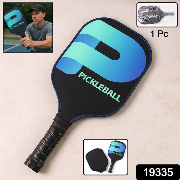Professional Fiberglass Pickleball Paddle with Cushion Grip Handle - justgrabit.in | Just Grab It