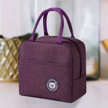 Lunch Box Bag for Women Men Insulated Lunch Bag With Zipper (1 Pc) - Justgrabit Inc.