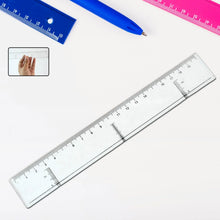 20 cm Transparent Plastic Ruler (1 Pc) - Justgrabit Inc.