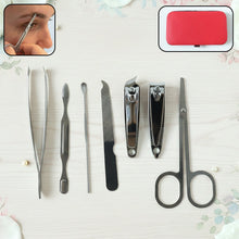 7 in 1 Stainless Steel Manicure Pedicure Grooming Kit - justgrabit.in | Just Grab It