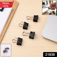 15mm Binder Clips (4 Pc) - justgrabit.in | Just Grab It