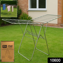 Supermom Premium Stainless Steel Heavy Duty Foldable Cloth Drying Stand (1 Pc) - justgrabit.in | Just Grab It