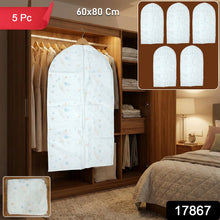 Premium Wardrobe Garment Cover Set (60 × 80 cm, Pack of 5) - justgrabit.in | Just Grab It