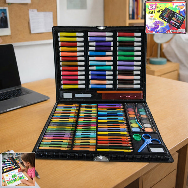 130 Piece Approx Complete art and drawing color kit - justgrabit.in | Just Grab It