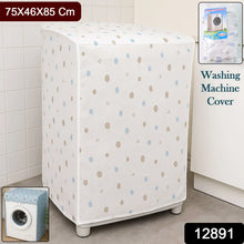 Washing Machine Cover Tumble Dryer Cover Sun Protection, Dustproof Washing Machine Protective Cover (75X46X85 cm) - Justgrabit Inc.