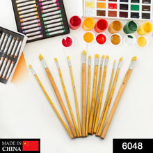 Brown Art Brush Set for Artists (Pack of 12) - Justgrabit Inc.