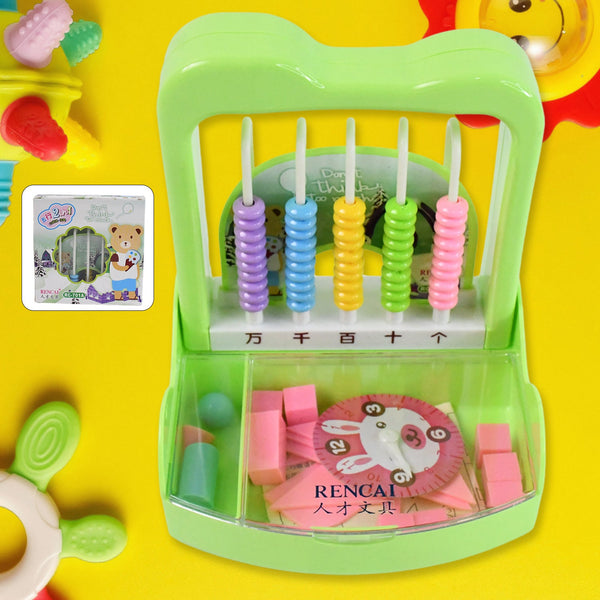 Maths Material Set Abacus Counting Number Arithmetic Aid Educational Kid Toy - justgrabit.in | Just Grab It
