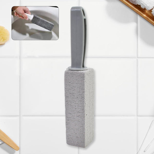 Pumice Stone Toilet Clean Brush with Handle (24 Cm / 1 Pc) - justgrabit.in | Just Grab It
