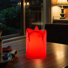 Flameless Melted Design Candles for Decoration, Diwali (1 pc) - justgrabit.in | Just Grab It