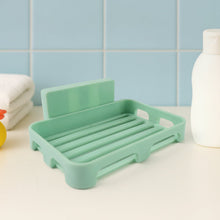 Multipurpose Wall - Mount Soap Dish with Self - Draining Slotted Base (1 Pc) - justgrabit.in | Just Grab It
