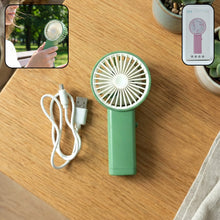 Portable USB Rechargeable Handheld Mini Fan (1 Pc) - justgrabit.in | Just Grab It