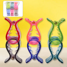 Big Hair Clips Girls Kids Hair Accessories (6 Pcs Set / Transparent) - justgrabit.in | Just Grab It
