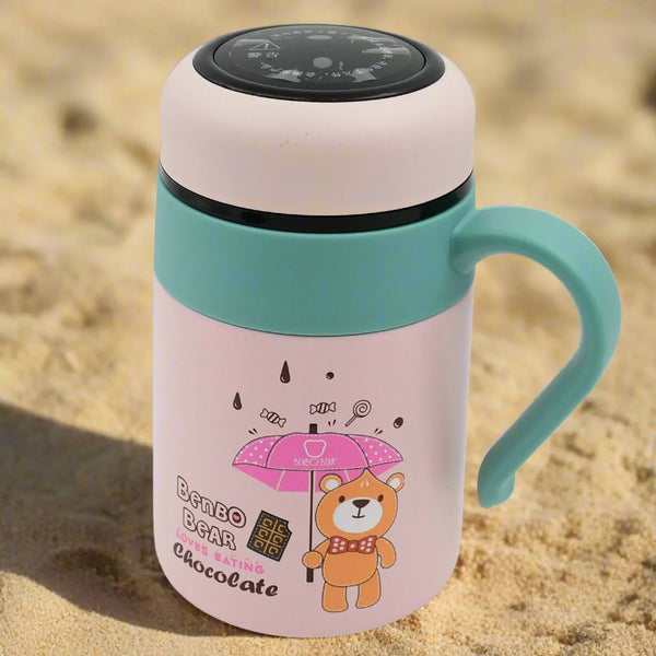 Smart Vacuum Insulated Water Bottle with LED Temperature Display & Gift Color Box (600 ML Approx) - justgrabit.in | Just Grab It