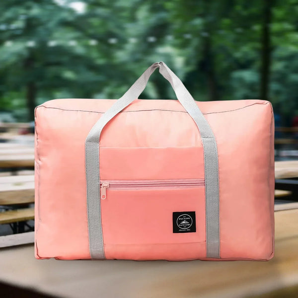 Large Capacity Luggage Bag, Foldable Waterproof Travel Bag (1 Pc / Mix Color) - justgrabit.in | Just Grab It