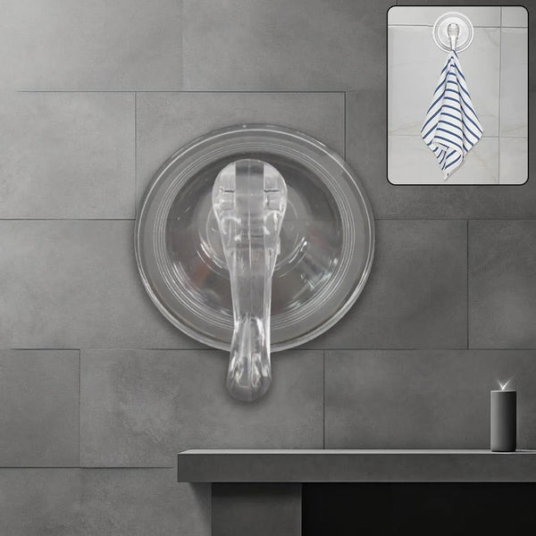 Plastic Suction Cup Hook (1 Pc) - Justgrabit Inc.