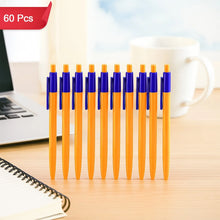 Retractable Ball Pen – Smooth Writing Click Pen with Blue Ink - (60 Pc / Set) - justgrabit.in | Just Grab It