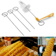 1 Set Potato Spiral Cutter, Potato Twister (4 Spits) - Justgrabit Inc.