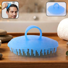 Silicone Scalp Massager Shampoo Brush (1 Pc) - justgrabit.in | Just Grab It