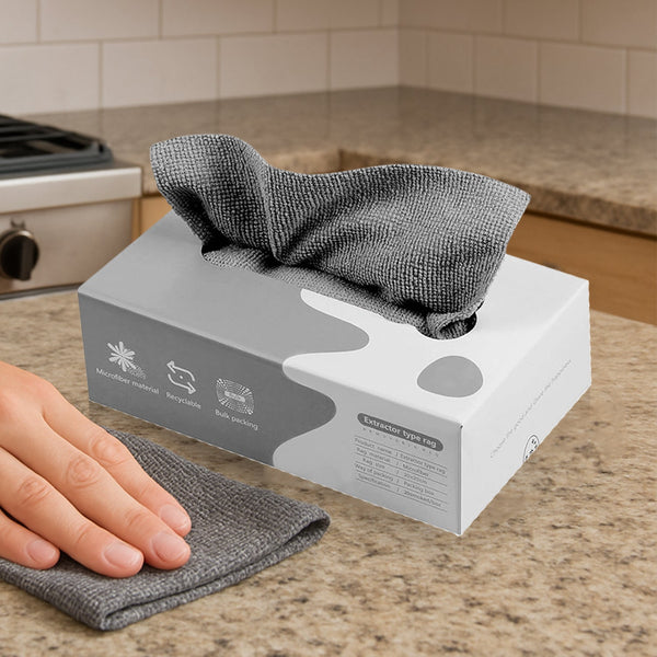 Thickened Magic Wipe Home Kitchen Car Multi - Functional Cleaning Rag (20 Pc) - justgrabit.in | Just Grab It