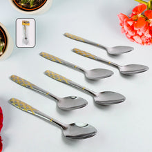 Stainless Steel Table Spoons / Baby Spoon Set Set of 6 - justgrabit.in | Just Grab It